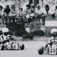 Fullerton leads Senna, prior to the days of Senna’s famed yellow helmet